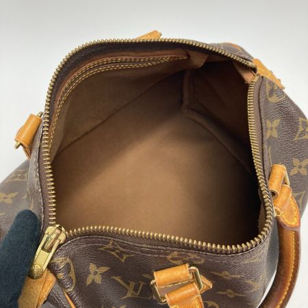  LOUIS VUITTON ルイヴィトン モノグラム スピーディ25 M41528 ハンドバッグ パドロック・キー有