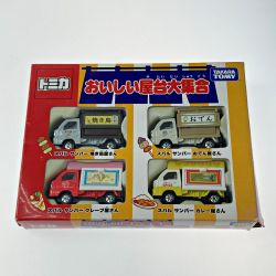 ☆☆  TOMICA トミカ おいしい屋台大集合 4台セット TOMY トミー Bランク