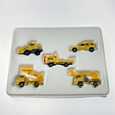 中古】 TOMICA トミカ 高速道路メンテナンス中 5台セット TOMY トミー