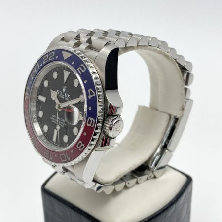  ROLEX ロレックス GMTマスター2 Ref.126710BLRO SN:504K07N2 ブラック 自動巻き メンズ 腕時計 箱・ギャランティカード有