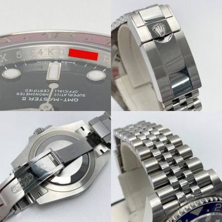  ROLEX ロレックス GMTマスター2 Ref.126710BLRO SN:504K07N2 ブラック 自動巻き メンズ 腕時計 箱・ギャランティカード有