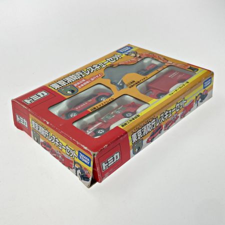   TOMICA トミカ 東京消防庁レスキューセット 4台セット TOMY トミー