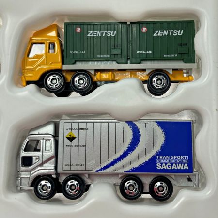 TOMICA トミカ 鉄道輸送コンテナトラックセット 4台セット TOMY トミー｜中古｜なんでもリサイクルビッグバン