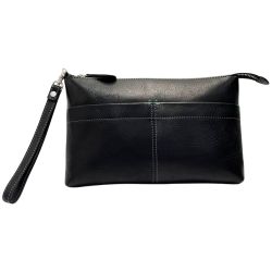 ☆☆ Somes Saddle ソメスサドル クラッチバッグ ブラック セカンドバッグ レザー メンズ シルバー金具 布袋有 Bランク