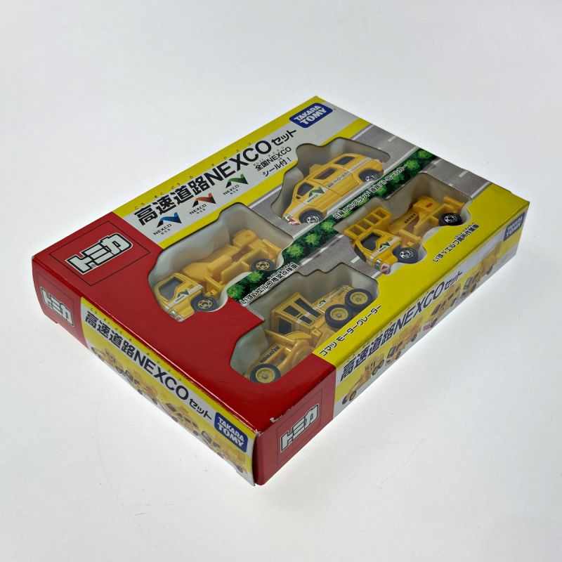 中古】 TOMICA トミカ 高速道路NEXCOセット 4台セット TOMY トミー