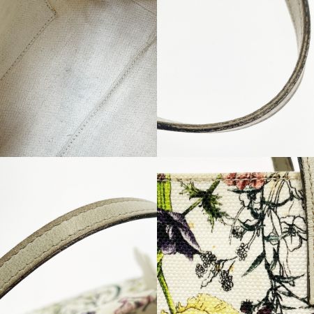  GUCCI グッチ チルドレンズ 284721 フローラル/アイボリー ミニトートバッグ レディース キャンバス チャーム付