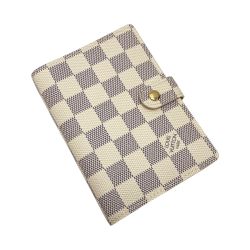 ☆☆ LOUIS VUITTON ルイヴィトン ダミエ アズール アジェンダPM R20706 6穴式 手帳カバー Aランク