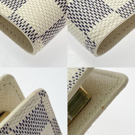  LOUIS VUITTON ルイヴィトン ダミエ アズール アジェンダPM R20706 6穴式 手帳カバー