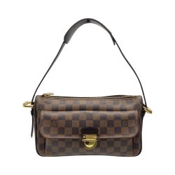☆☆ LOUIS VUITTON ルイヴィトン ダミエ ラヴェッロGM N60006 エベヌ ショルダーバッグ ワンショルダー Bランク