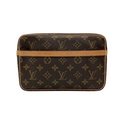 ☆☆ LOUIS VUITTON ルイヴィトン モノグラム コンピエーニュ M51847 セカンドバッグ クラッチバッグ 布袋有 Cランク