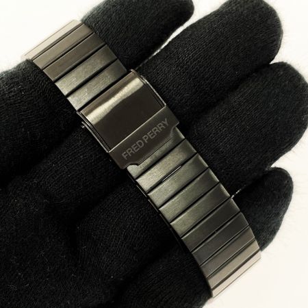  CITIZEN シチズン FRED PERRY×ANA-DIGI TEMP 8989-S098891 ブラック クォーツ デジアナ メンズ 腕時計