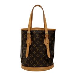 ☆☆ LOUIS VUITTON ルイヴィトン モノグラム プチ・バケット M42238 トートバッグ ショルダーバッグ Cランク