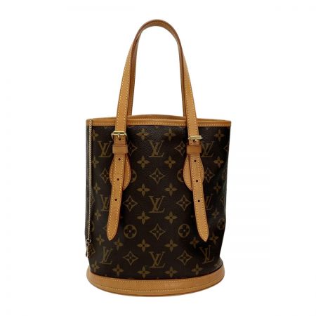  LOUIS VUITTON ルイヴィトン モノグラム プチ・バケット M42238 トートバッグ ショルダーバッグ