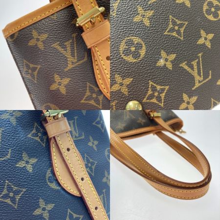  LOUIS VUITTON ルイヴィトン モノグラム プチ・バケット M42238 トートバッグ ショルダーバッグ