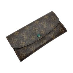 ☆☆ LOUIS VUITTON ルイヴィトン モノグラム ポルトフォイユ・エミリー M60137 ヴェール 長財布 Bランク