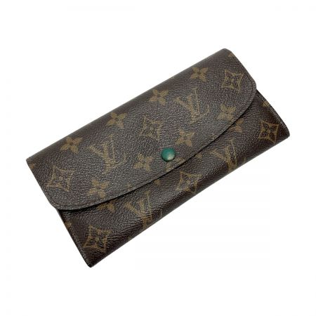  LOUIS VUITTON ルイヴィトン モノグラム ポルトフォイユ・エミリー M60137 ヴェール 長財布