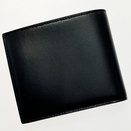  SAINT LAURENT(Yves Saint Laurent) TINY 610193 ブラック 2つ折り財布 レザー メンズ 箱・布袋有