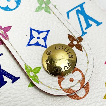  LOUIS VUITTON ルイヴィトン モノイグラム・マルチカラー エテュイiPod M60014 ホワイト iPodケース 箱・布袋有