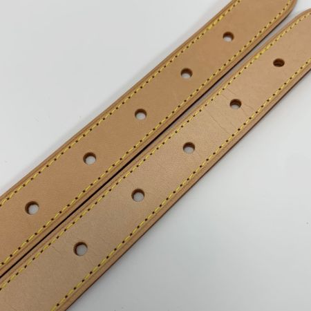  LOUIS VUITTON ルイヴィトン ヌメ革 レザー ベージュ J54316 152cm バッグ用アクセサリー ゴールド金具