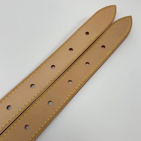  LOUIS VUITTON ルイヴィトン ヌメ革 レザー ベージュ J54316 152cm バッグ用アクセサリー ゴールド金具