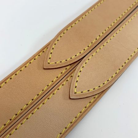  LOUIS VUITTON ルイヴィトン ヌメ革 レザー ベージュ J54316 152cm バッグ用アクセサリー ゴールド金具