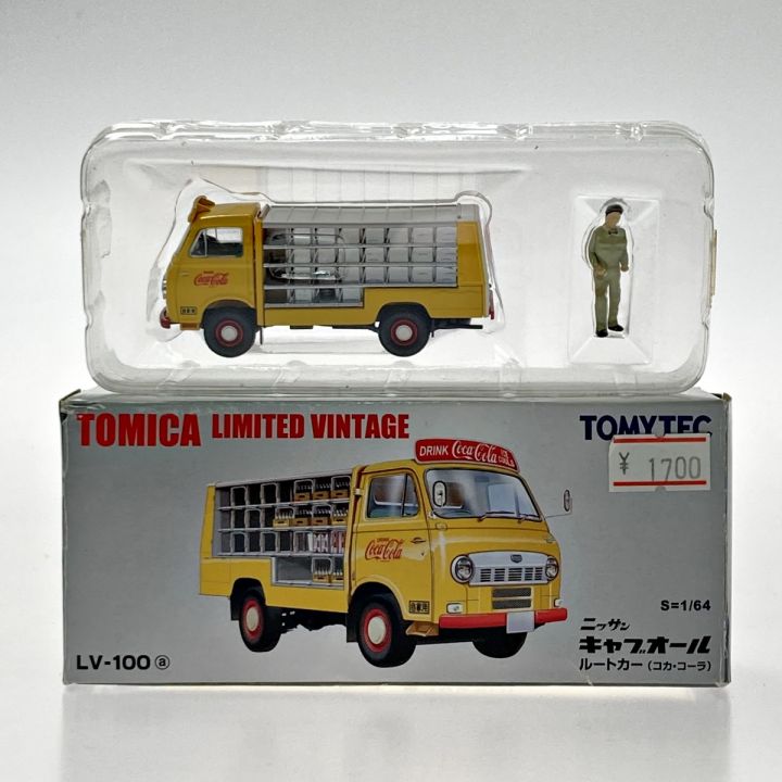 TOMICA トミカ リミテッドヴィンテージ ニッサン キャブオール ルートカー コカ・コーラ｜中古｜なんでもリサイクルビッグバン