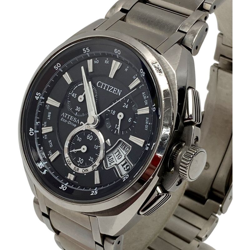 中古】 CITIZEN シチズン アテッサ エコドライブ H610-T015581