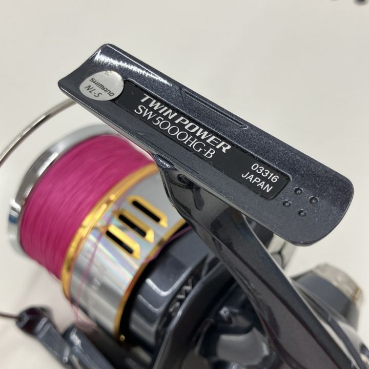 σσ SHIMANO シマノ SHIMANO 15 TWINPOWER SW5000HG 03316  スピニングリール｜中古｜なんでもリサイクルビッグバン