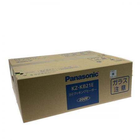  Panasonic パナソニック 《 据置IHクッキングヒーター 》2019年製 / 200V / KZ-KB21E