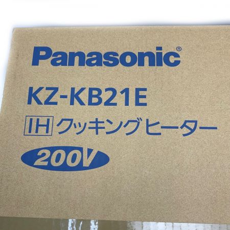  Panasonic パナソニック 《 据置IHクッキングヒーター 》2019年製 / 200V / KZ-KB21E