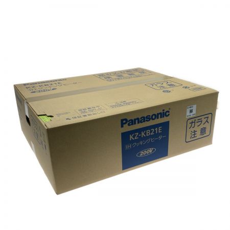  Panasonic パナソニック 《 据置IHクッキングヒーター 》2019年製 / 200V / KZ-KB21E