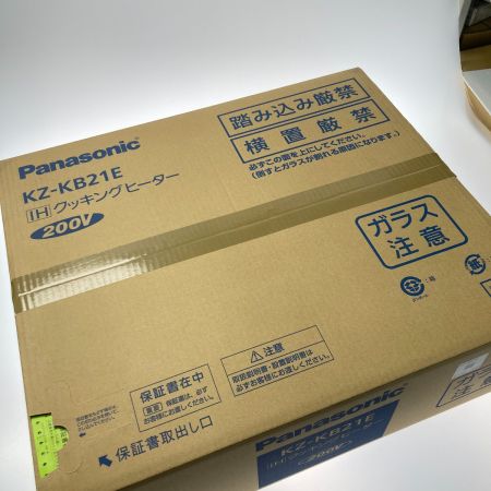  Panasonic パナソニック 《 据置IHクッキングヒーター 》2019年製 / 200V / KZ-KB21E