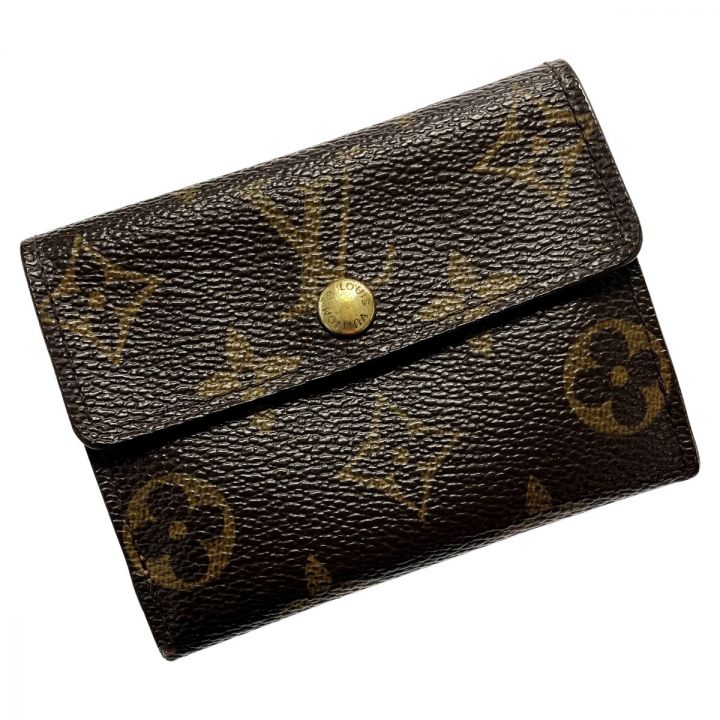 LOUIS VUITTON ルイヴィトン モノグラム ラドロー M61927 ブラウン コインケース 小銭入れ レディース  ゴールド金具｜中古｜なんでもリサイクルビッグバン