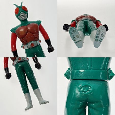 中古】 ポピー 仮面ライダー ソフビ 5体セット 当時物 昭和レトロ