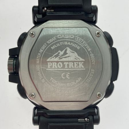  CASIO カシオ プロトレック トリプルセンサー PRW-6600Y-1JF 電波ソーラー メンズ 腕時計 PRO TREK