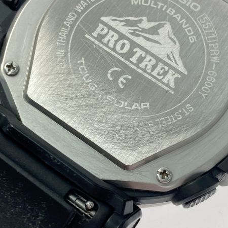  CASIO カシオ プロトレック トリプルセンサー PRW-6600Y-1JF 電波ソーラー メンズ 腕時計 PRO TREK