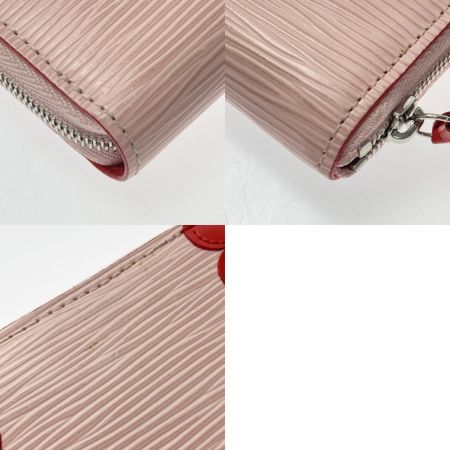  LOUIS VUITTON ルイヴィトン エピ ブルーミングコーナー ジッピーコインパース M62971 ローズバレリーヌ 小銭入れ 布袋有