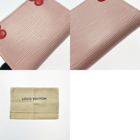  LOUIS VUITTON ルイヴィトン エピ ブルーミングコーナー ジッピーコインパース M62971 ローズバレリーヌ 小銭入れ 布袋有