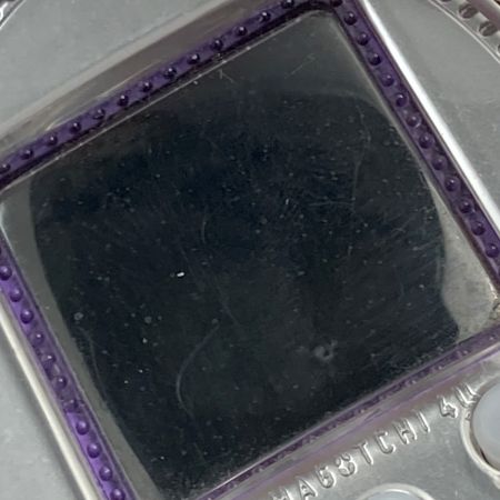  BANDAI バンダイ TAMAGOTCHI たまごっち4U シルバー×パープル カバー付