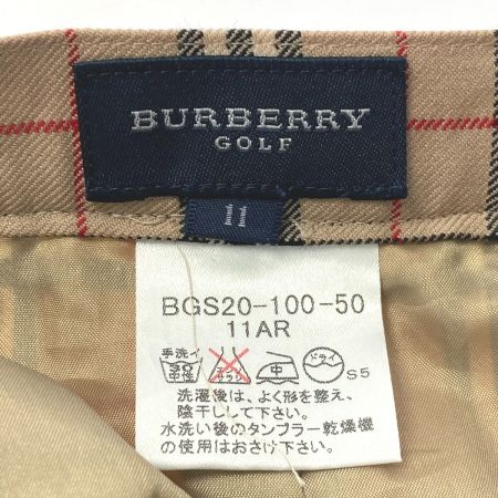  BURBERRY GOLF キュロット サイズ 11号 レディース BGS20-100-50 カーキ