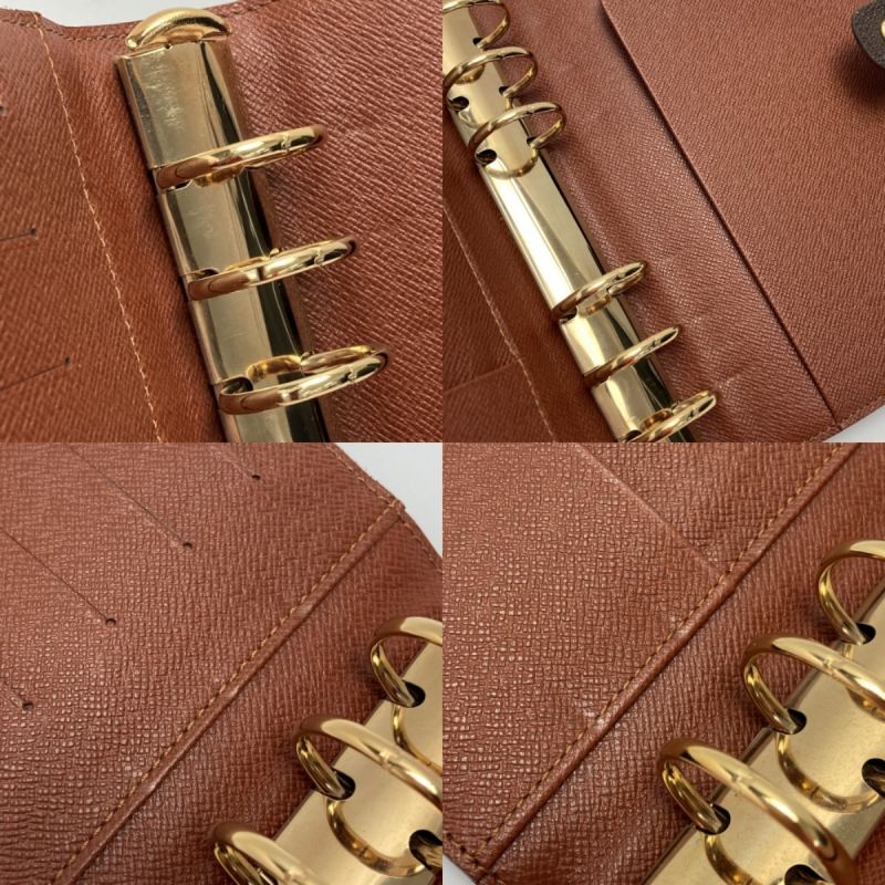 中古】 LOUIS VUITTON ルイヴィトン モノグラム アジェンダMM R20105 ...