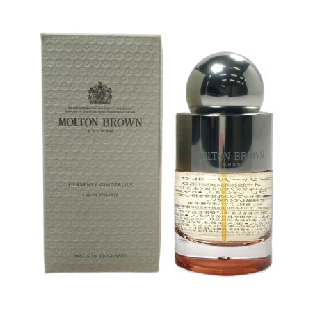 MOLTON BROWN モルトンブラウン ジンジャーリリー コレクション 50ml オードトワレ 香水 箱有