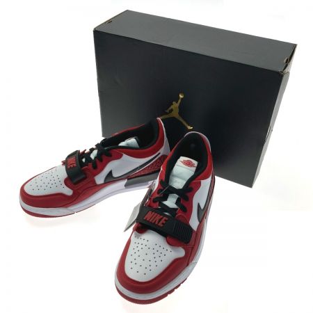  NIKE ナイキ AIR JORDAN LEGACY 312 LOW スニーカー CD7069 116 ホワイト×レッド SIZE 27cm メンズ 箱付き