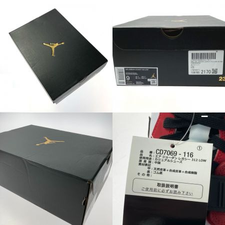  NIKE ナイキ AIR JORDAN LEGACY 312 LOW スニーカー ＣＤ7069－116 ホワイト×レッド SIZE 27cm メンズ 箱付き