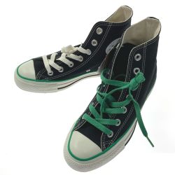 ☆☆ CONVERSE コンバース ALL STAR R XLARGE HI スニーカー SIZE 23.5cm ユニセックス 1SD411 ブラック×グリーン Aランク