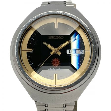  SEIKO セイコー アドバン カットガラス 6106-7680 自動巻き メンズ 腕時計 advan
