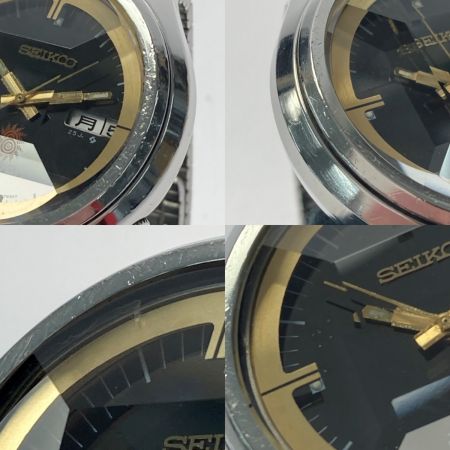  SEIKO セイコー アドバン カットガラス 6106-7680 自動巻き メンズ 腕時計 advan