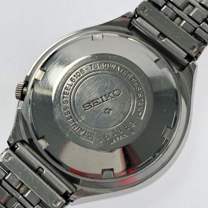 中古】 SEIKO セイコー アドバン カットガラス 6106-7680 自動巻き メンズ 腕時計 advan｜総合リサイクルショップ  なんでもリサイクルビッグバン オンラインストア