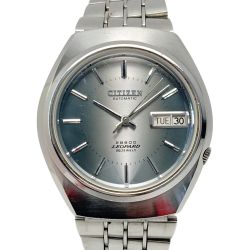 ☆☆ CITIZEN シチズン レオパール デイデイト 26石 4-770935-K グレー系 自動巻き メンズ 腕時計 LEOPARD Cランク