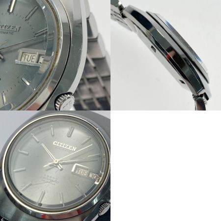  CITIZEN シチズン レオパール デイデイト 26石 4-770935-K グレー系 自動巻き メンズ 腕時計 LEOPARD